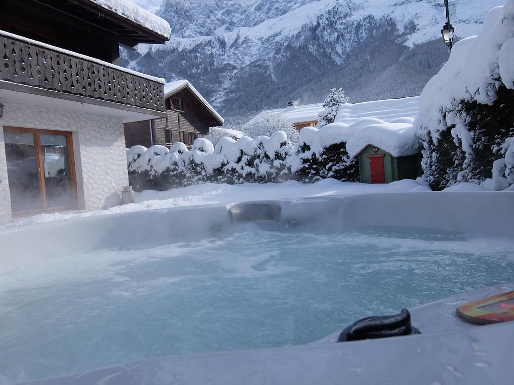 Chalet La Taniere De Groumff شامونكس الغرفة الصورة